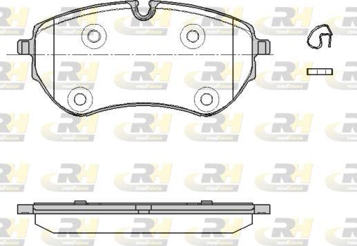 Roadhouse 21853.00 - Brake Pad Set, disc brake autospares.lv