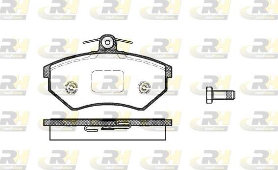 Roadhouse 2134.40 - Brake Pad Set, disc brake autospares.lv