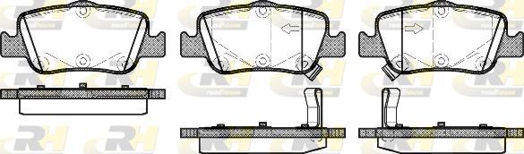 Roadhouse 21356.02 - Brake Pad Set, disc brake autospares.lv