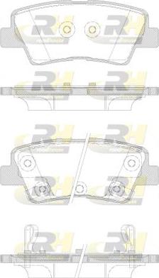 Roadhouse 21362.42 - Brake Pad Set, disc brake autospares.lv