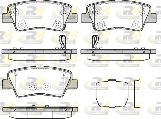 Roadhouse 21362.30 - Brake Pad Set, disc brake autospares.lv