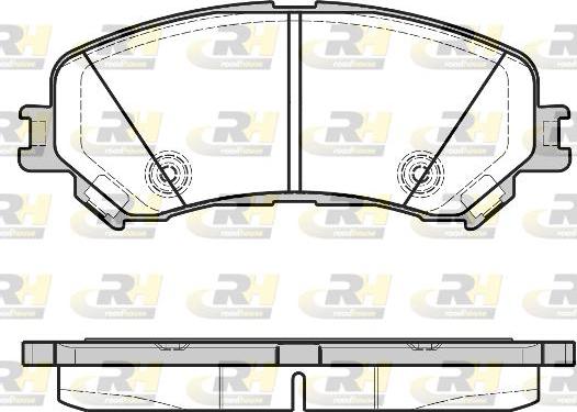 Roadhouse 21318.20 - Brake Pad Set, disc brake autospares.lv