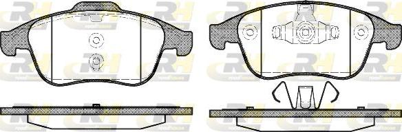 Roadhouse 21389.00 - Brake Pad Set, disc brake autospares.lv