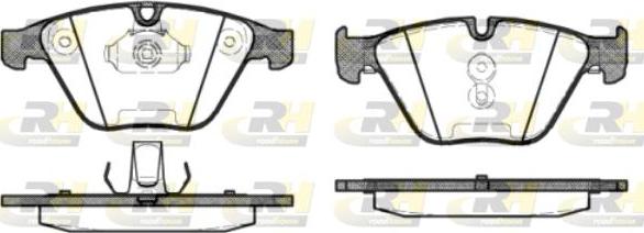 Roadhouse 2857.30 - Brake Pad Set, disc brake autospares.lv