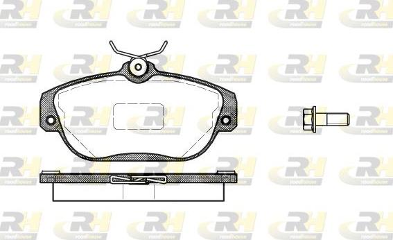 Roadhouse 2368.10 - Brake Pad Set, disc brake autospares.lv