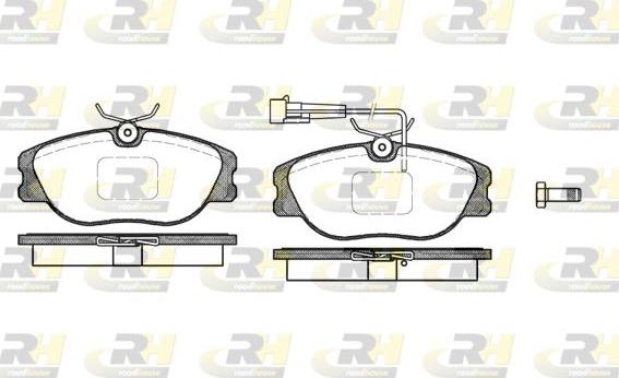 Roadhouse 2305.31 - Brake Pad Set, disc brake autospares.lv