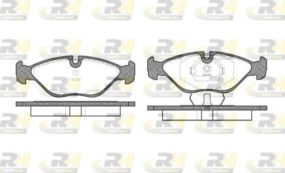 Roadhouse 2319.00 - Brake Pad Set, disc brake autospares.lv