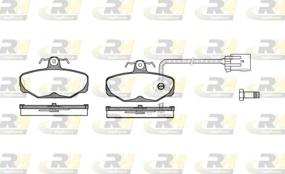 Roadhouse 2205.12 - Brake Pad Set, disc brake autospares.lv