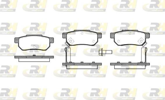 Roadhouse 2233.02 - Brake Pad Set, disc brake autospares.lv