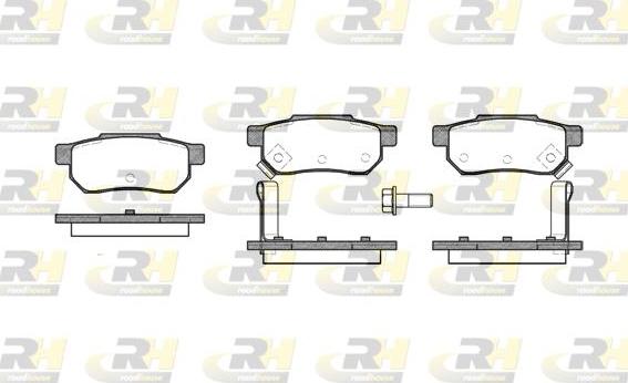 Roadhouse 2233.12 - Brake Pad Set, disc brake autospares.lv