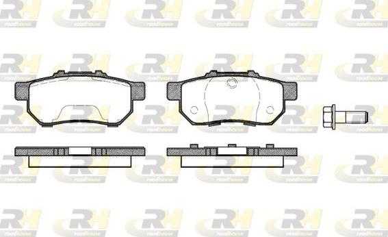 Roadhouse 2233.20 - Brake Pad Set, disc brake autospares.lv