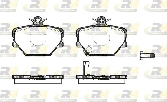 Roadhouse 2705.02 - Brake Pad Set, disc brake autospares.lv