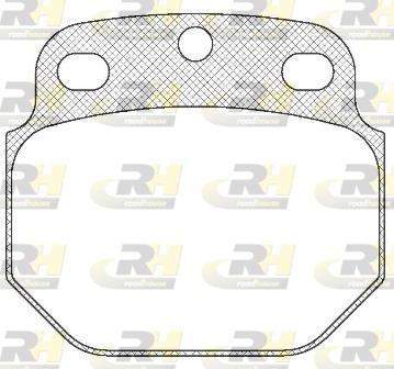 Roadhouse JSX 2422.00 - Brake Pad Set, disc brake autospares.lv