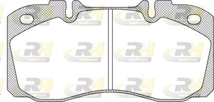 Roadhouse JSX 2640.00 - Brake Pad Set, disc brake autospares.lv