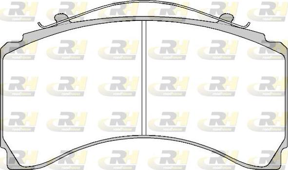 Roadhouse JSX 21479.00 - Brake Pad Set, disc brake autospares.lv
