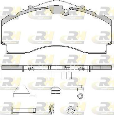 Roadhouse JSX 21704.80 - Brake Pad Set, disc brake autospares.lv