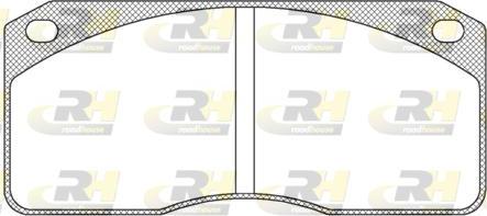 Roadhouse JSX 2278.00 - Brake Pad Set, disc brake autospares.lv