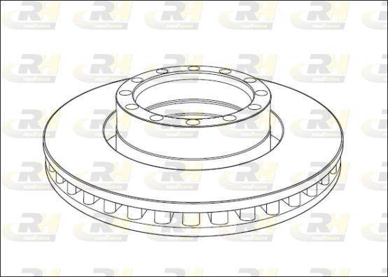 Roadhouse NSX1015.20 - Brake Disc autospares.lv