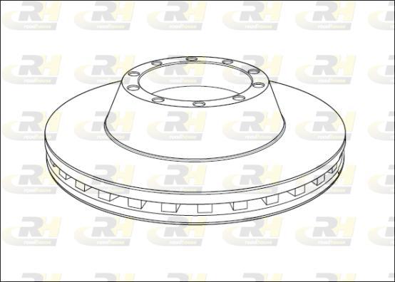 Roadhouse NSX1013.20 - Brake Disc autospares.lv