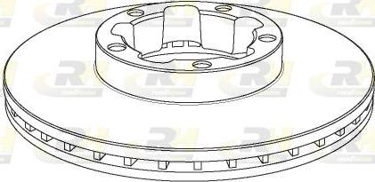 Roadhouse NSX1148.20 - Brake Disc autospares.lv