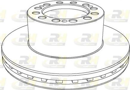 BENDIX 569109B - Brake Disc autospares.lv