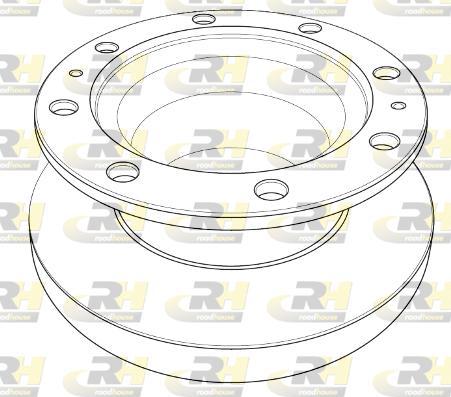 Roadhouse NSX1206.10 - Brake Disc autospares.lv