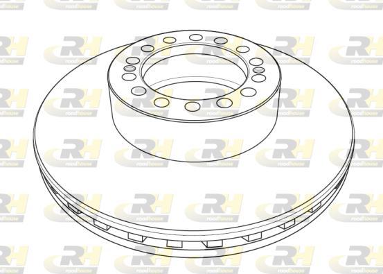 Roadhouse NSX1238.20 - Brake Disc autospares.lv