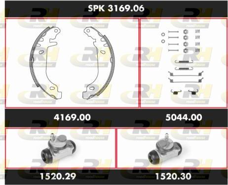 Roadhouse SPK 3169.06 - Brake Shoe Set autospares.lv