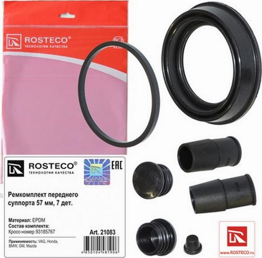 Rosteco 21083 - Repair Kit, brake caliper autospares.lv