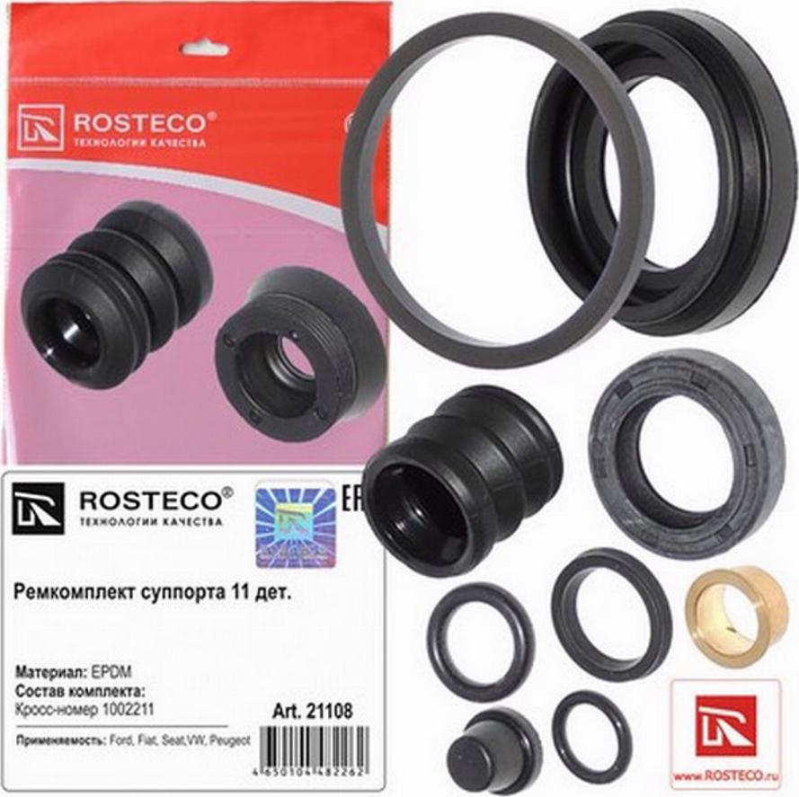 Rosteco 21108 - Repair Kit, brake caliper autospares.lv