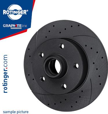 Rotinger RT 3190-GL T5 - Brake Disc autospares.lv