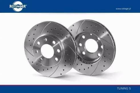 Rotinger RT 20324 T5 - Brake Disc autospares.lv