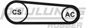 Roulunds Rubber 4K0917T1 - V-Ribbed Belt Set autospares.lv