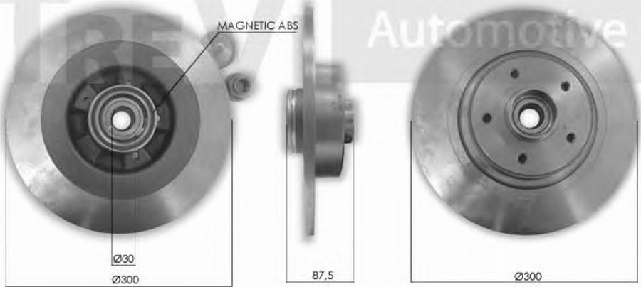 RPK RPK20131 - Brake Disc autospares.lv