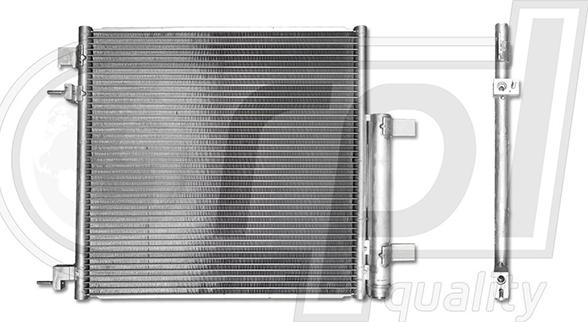 RPLQuality APCDDW5028 - Condenser, air conditioning autospares.lv