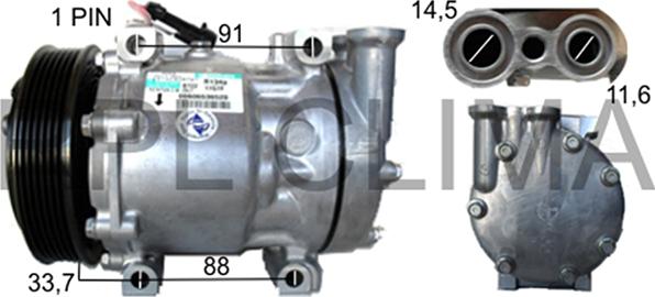 RPLQuality APCOAR0013 - Compressor, air conditioning autospares.lv