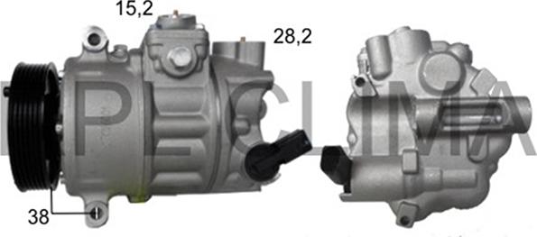 RPLQuality APCOAU5028 - Compressor, air conditioning autospares.lv