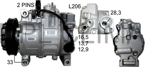 RPLQuality APCOAU0026 - Compressor, air conditioning autospares.lv