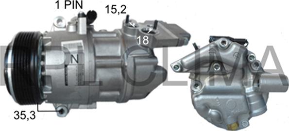 RPLQuality APCOBW5036 - Compressor, air conditioning autospares.lv