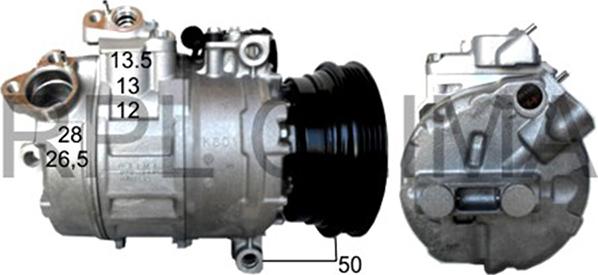 RPLQuality APCOBW0011 - Compressor, air conditioning autospares.lv