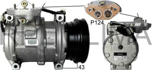 RPLQuality APCOBW0031 - Compressor, air conditioning autospares.lv