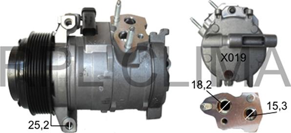 RPLQuality APCOCH0037 - Compressor, air conditioning autospares.lv