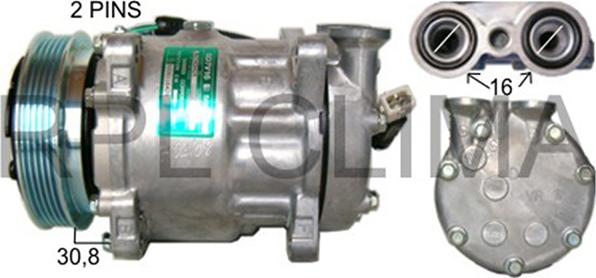 RPLQuality APCOCI5006 - Compressor, air conditioning autospares.lv