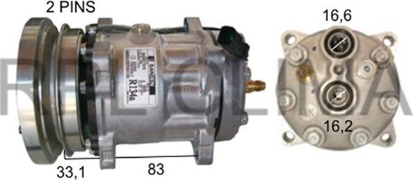 RPLQuality APCOCL0002 - Compressor, air conditioning autospares.lv