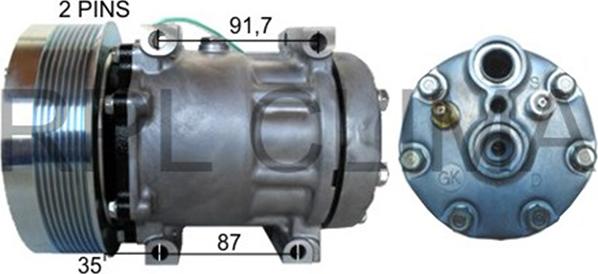 RPLQuality APCOCT0004 - Compressor, air conditioning autospares.lv