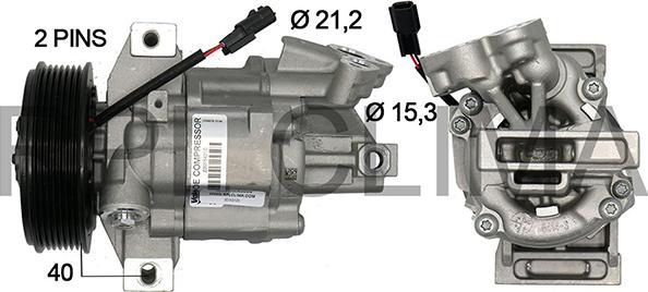 RPLQuality APCODA0004 - Compressor, air conditioning autospares.lv