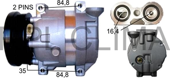 RPLQuality APCODW5009 - Compressor, air conditioning autospares.lv