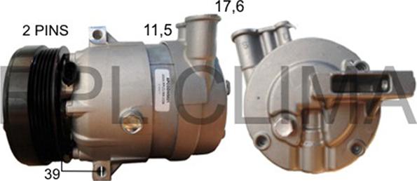 RPLQuality APCODW5021 - Compressor, air conditioning autospares.lv