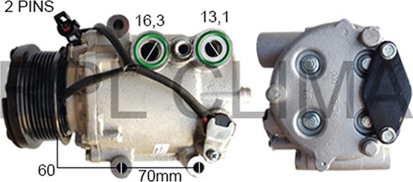 RPLQuality APCOFD5034 - Compressor, air conditioning autospares.lv