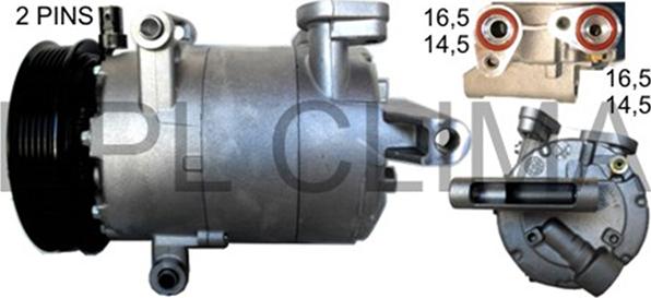 RPLQuality APCOFD0048 - Compressor, air conditioning autospares.lv